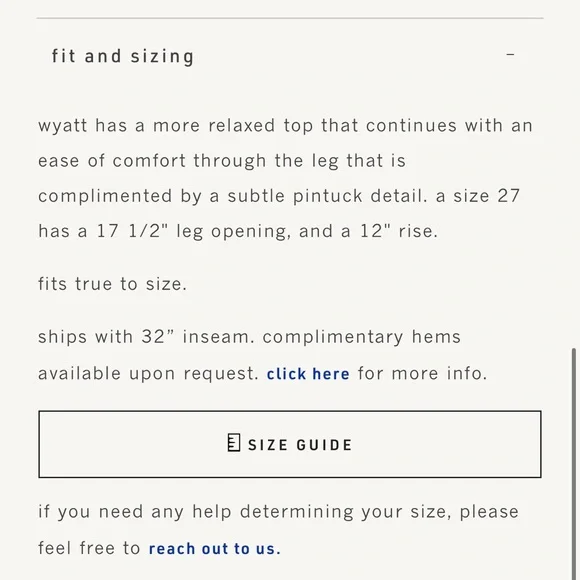 Imogene + Willie Wyatt Black Stone, size 26 - Picture 4 of 8